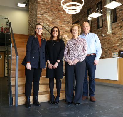 Ginny MacFarlane, Nikita Noël, Anne Elliott and Charles Clinkard