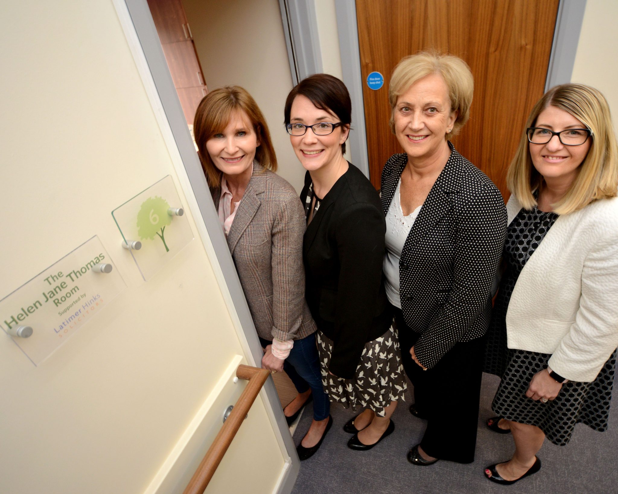 L to R: Andrea Tobin, Gillian Ibbotson, Anne Elliott & Natalie Palmer of Latimer Hinks