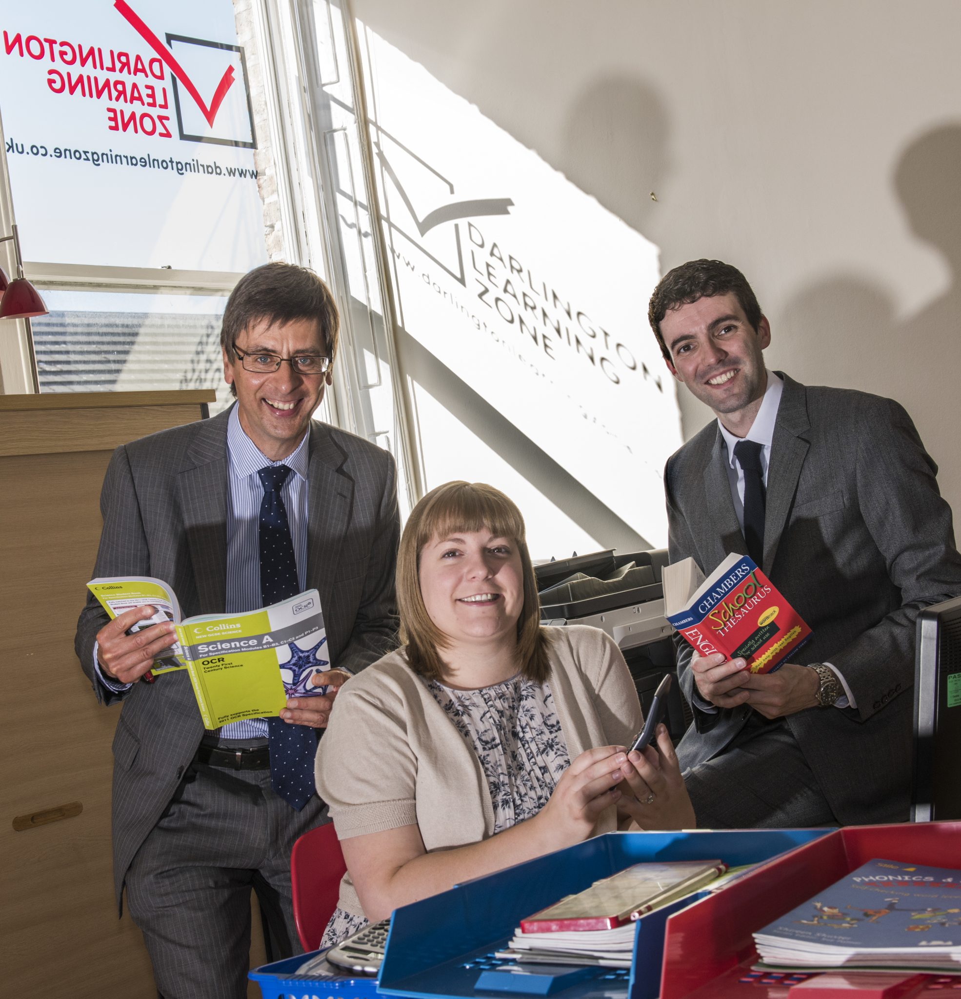 Teachers Glen and Fay Blythman have returned from Kuwait to buy Darlington Learning Zone in a deal completed by leading County Durham solicitors Latimer Hinks.